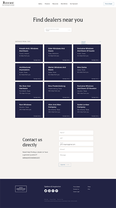 fullscreen showcase image