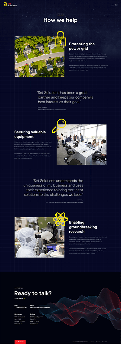 fullscreen showcase image